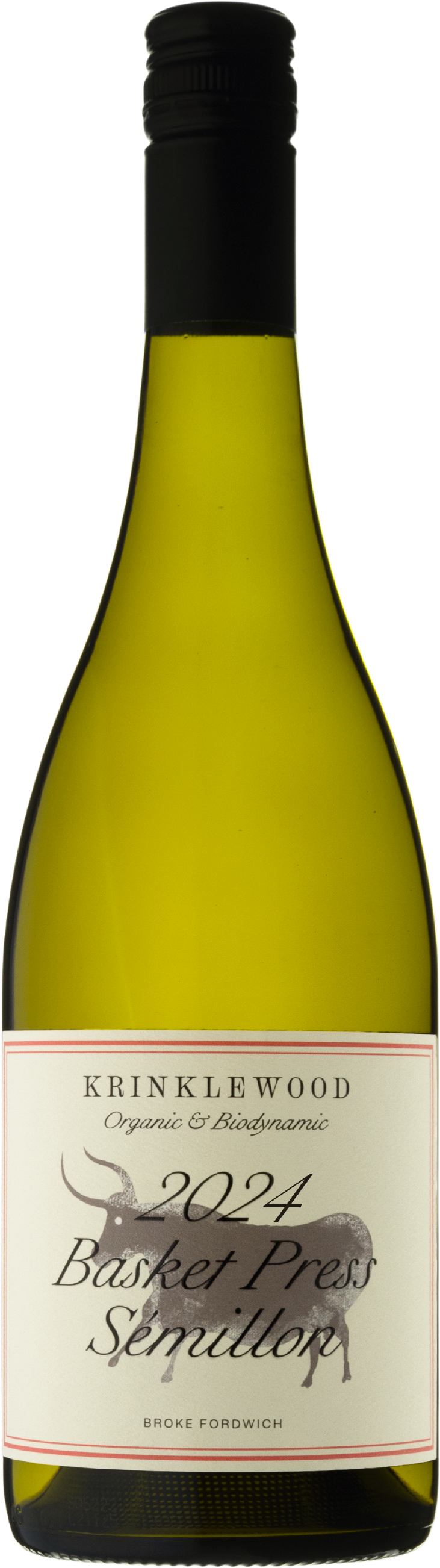 Krinklewood Biodynamic Vineyard Basket Press Semillon 2024 Broke Fordwich